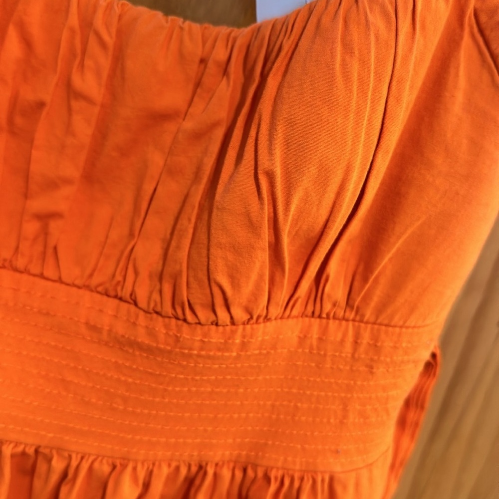 Barn Women's Orange Mini Dress - Picture 3 of 9